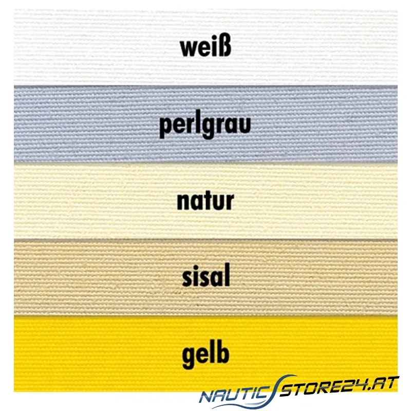 Mehler Sonnenschutz-Stoff Airtex - Rollenbreite 1,7m | Farbe: weiß