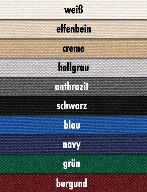 Sattler Sattler Planenstoff Yachtmaster classic - Rollenbreite 1,5m | Farbe: weiß