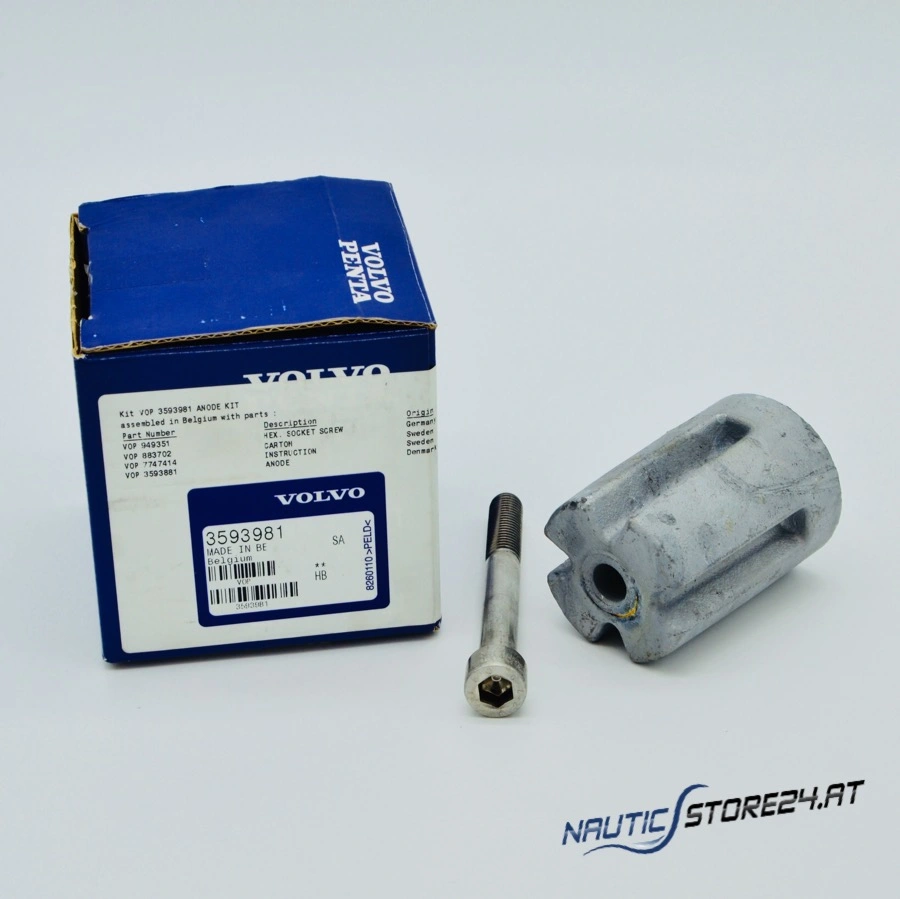 Volvo Penta Anodensatz Zink für IPS-A, IPS-B, IPS-C, IPS-D (3593981)