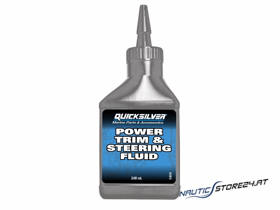 Mercury/Quicksilver Powertrim and steering fluid Powertrim- und Lenkungsöl 240ml (92-858074QB1)