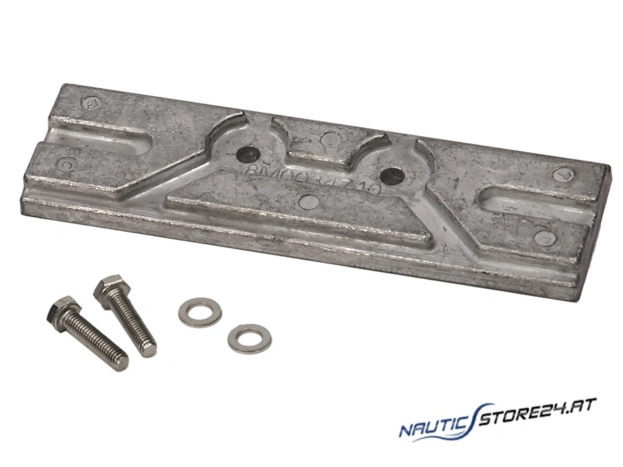 Mercury/Quicksilver Anode Aluminium für Außenborder Power Trim (97-8M0057772)