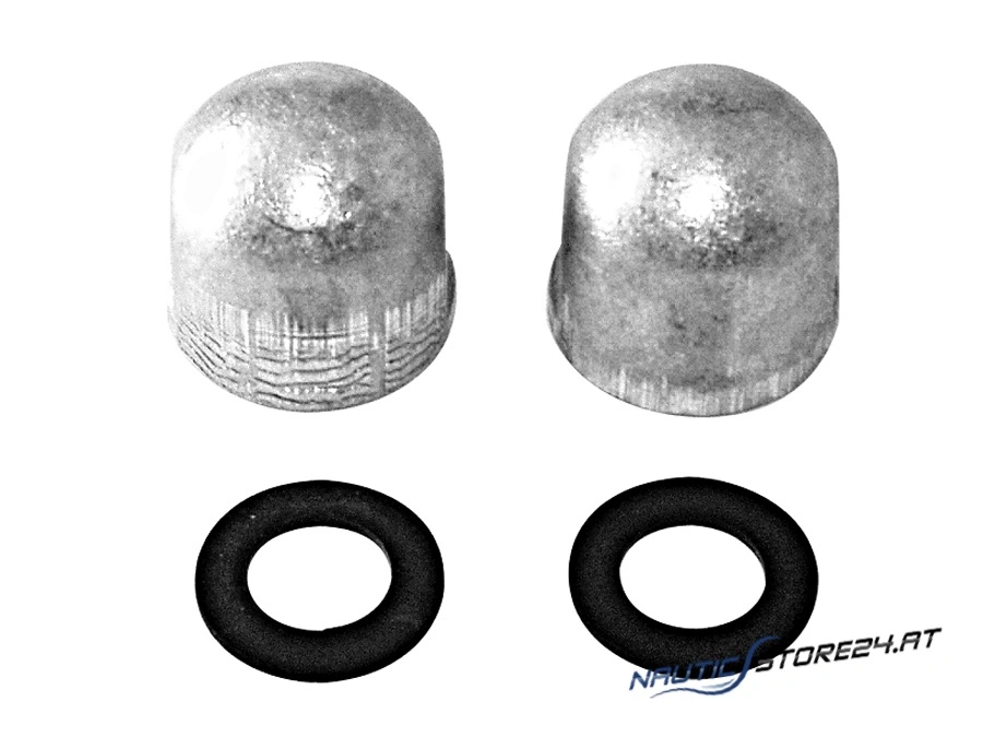 Mercury/Quicksilver Anodensatz Aluminium für Transomschrauben Alpha One (97-55989Q9)