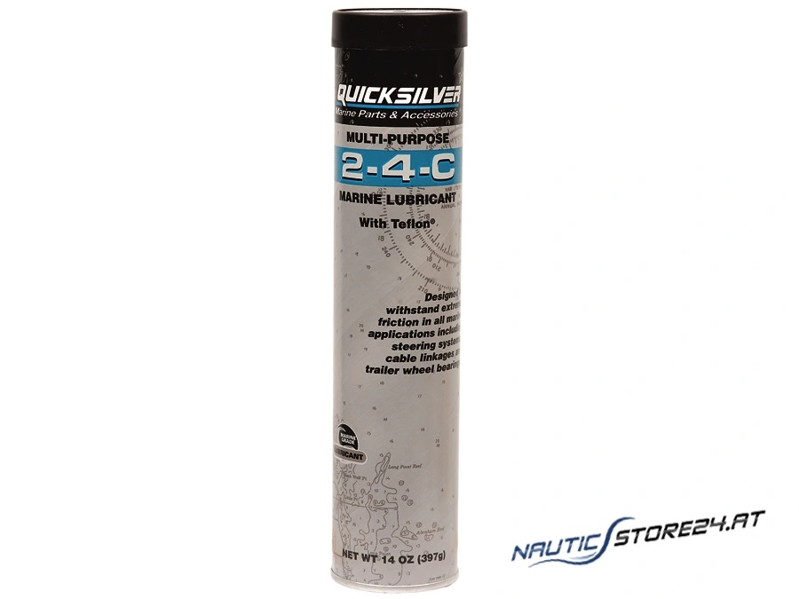 Mercury/Quicksilver 2-4-C Fett mit PTFE Kartusche 397g (92-8M0208463)