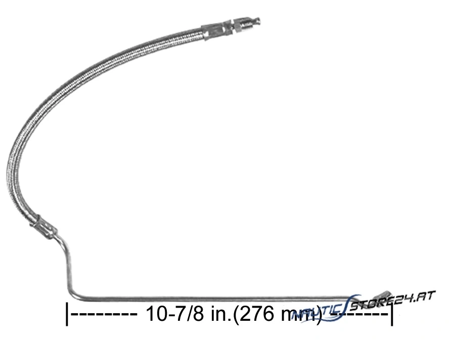 Mercury/Quicksilver Trimmschlauch backbord für Mercruiser Alpha/Bravo (32-864588)
