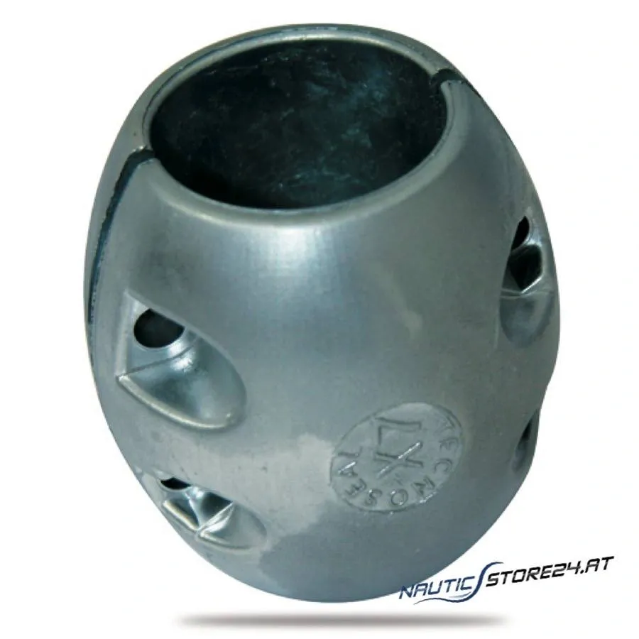 Magnesium-Wellenanode lange Form | Ausführung: Innen-Ø 25mm, Gew. 0,12kg