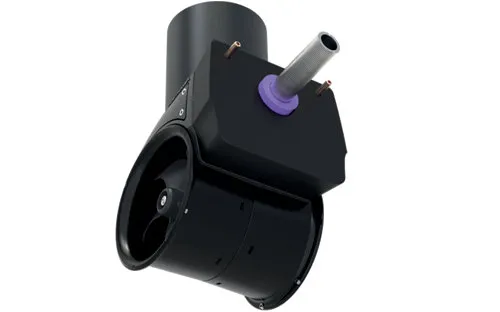 Heckstrahlruder SX 35  ; 140 mm Durchmesser für Wandstärke 150 mm