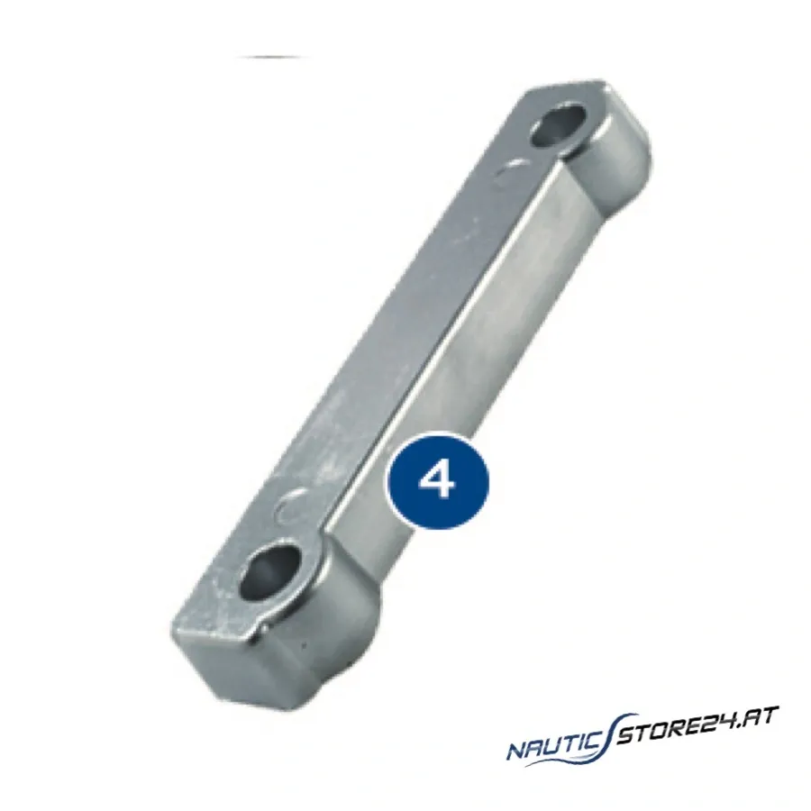 Tecnoseal Magnesiumanode Balken für Volvo Penta 250/270/280 Transom