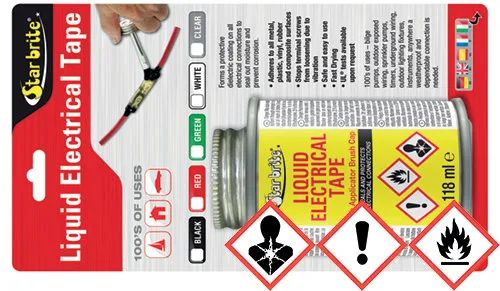 Starbrite Liquid Electroband | Farbe: schwarz