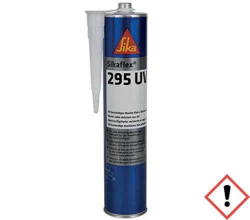 Sika Sikaflex 295 UV 300ml Kartusche schwarz (Kleben von Kunststoffscheiben)