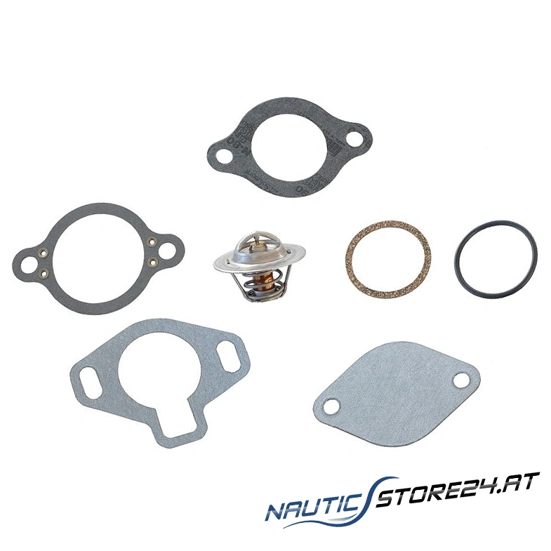 Mercury/Quicksilver Thermostatsatz 160 Grad Fahrenheit für Mercruiser V6/V8 (807252Q5)