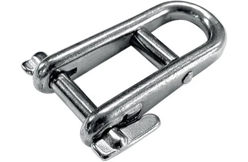 Niroschlüsselschäkel mit Steg