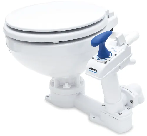 Albinpump Bordtoilette manuell | Ausführung: Compact (450x400x340mm BxTxH)