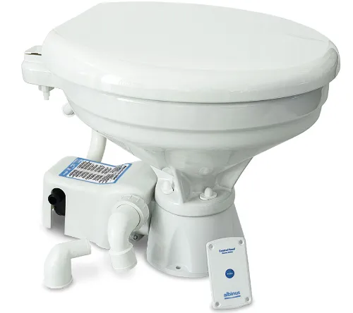 Albinpump Bordtoilette elektro EVO | Ausführung: Compact (335x420x390mm BxTxH)