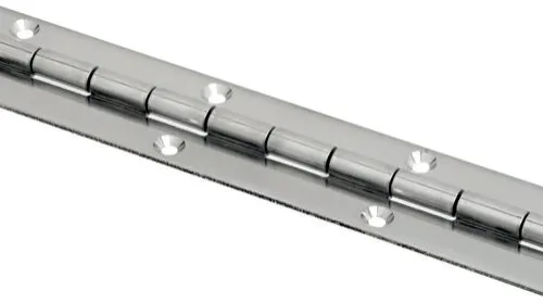 Stainless steel piano hinge | Ausführung: Materialstärke 0,8mm, Breite 30mm