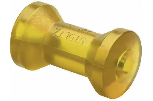Kielrolle PU - Wellen-Ø 16mm | Ausführung: Länge 126mm, Außen-Ø 72mm