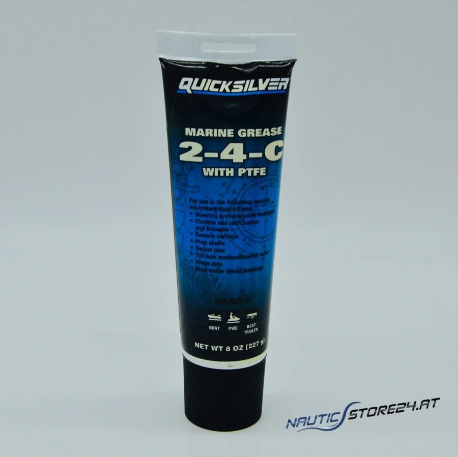 Mercury/Quicksilver 2-4-C Fett mit PTFE Tube 227g (8M0208465)